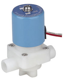 Mini valvola d'arresto automatica del RO, elettrovalvola a solenoide di plastica dell'acqua ad azione diretta