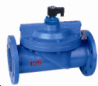 Valvola elettronica dell'acqua di bassa tensione dell'elettrovalvola a solenoide del ghisa normalmente chiusa